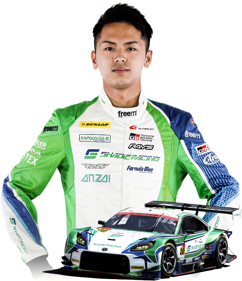SUPER GTに参戦する清水 英志郎