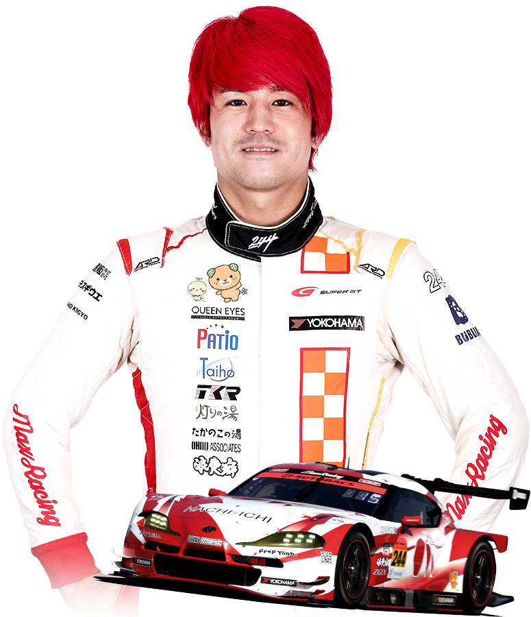 SUPER GTに参戦する佐藤 公哉