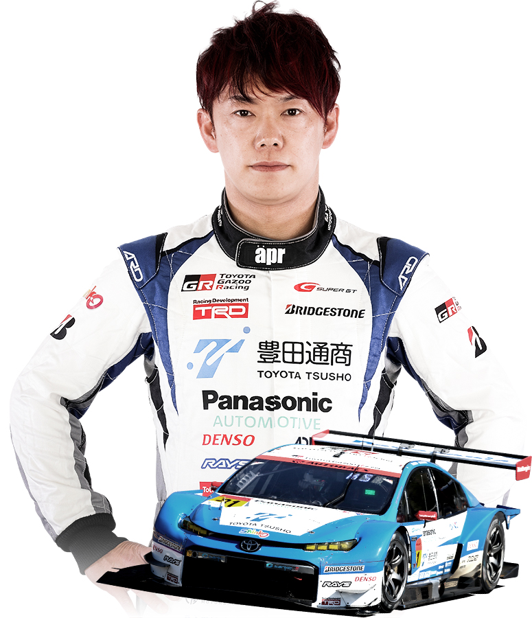 SUPER GTに参戦する嵯峨 宏紀