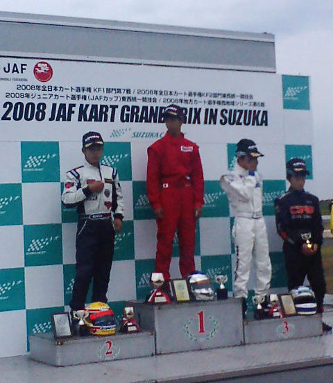 2008年JAFカードグランプリin鈴鹿にて RACING CAREER