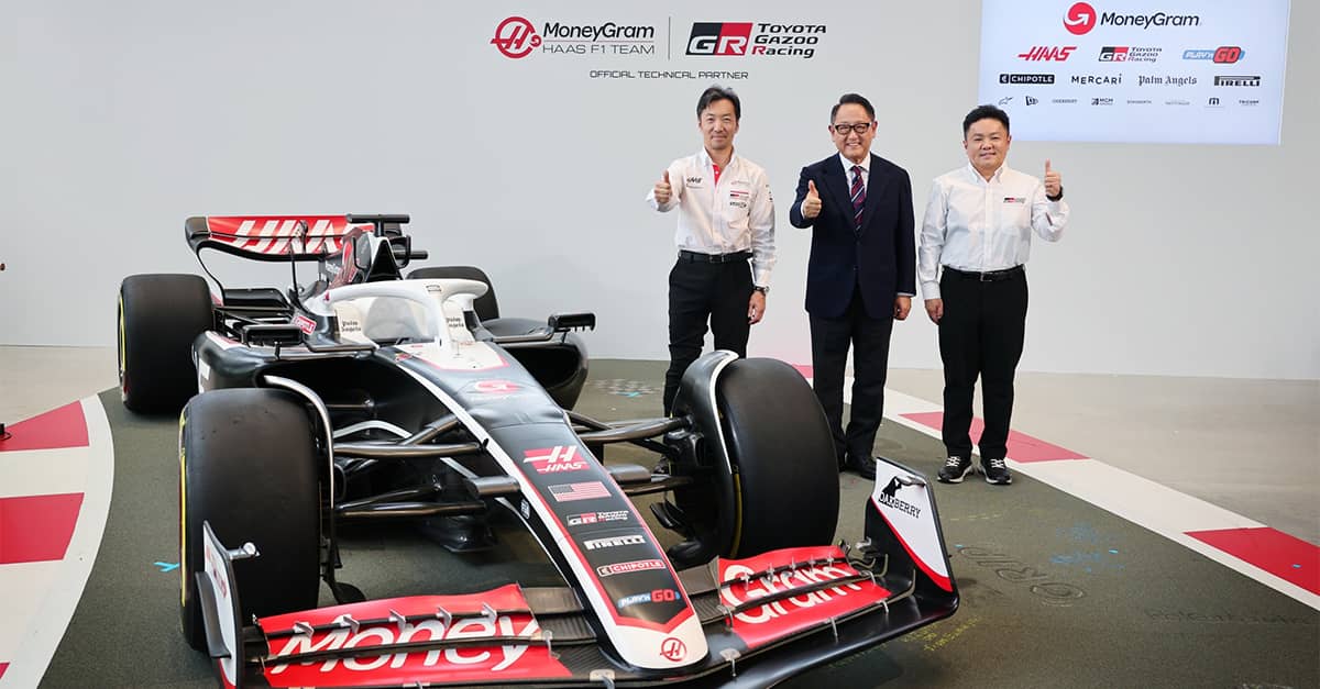 TOYOTA GAZOO RacingとMoneyGram Haas F1 Team、自動車産業の未来を見据えた業務提携に合意 ー人材育成のため、ドライバー・エンジニア・メカニックに世界最高峰の舞台でのチャレンジを提供－