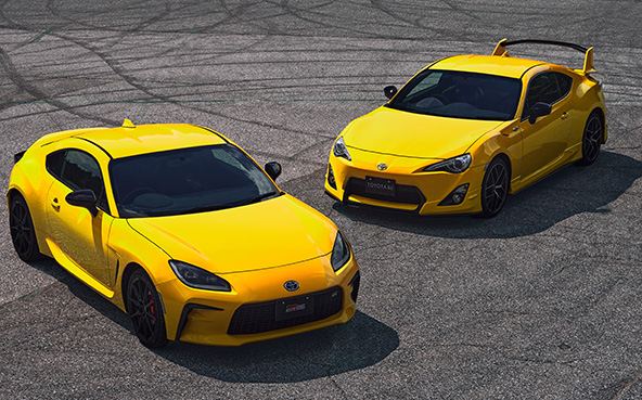 GR86の特別仕様車 RZ“Yellow Limited”を発表、「FUJI 86/BRZ STYLE 2025 with 頭文字D」に出展