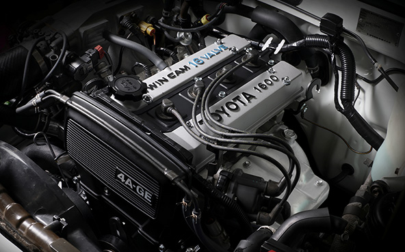 カローラレビン・スプリンタートレノ（AE86）エンジン部品の復刻を決定