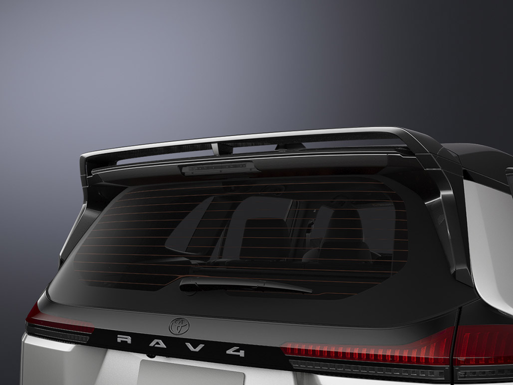 専用リヤスポイラーウイング 専用リヤサイドスポイラー