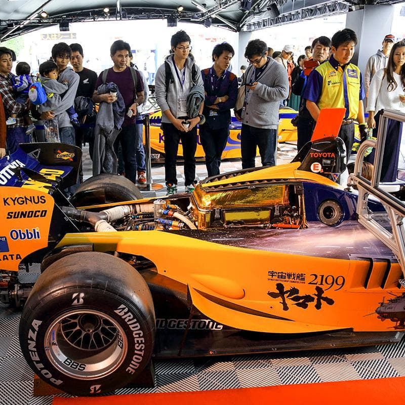 フォーミュラカーエンジン始動