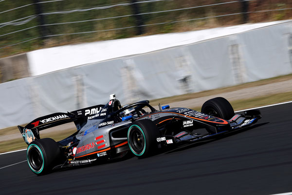 8位フィニッシュとなった大湯都史樹（SANKI VERTEX PARTNERS CERUMO・INGING 39号車）