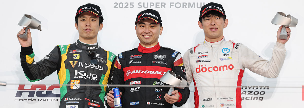 最終戦までタイトルを争うも、惜しくも坪井の連覇ならず