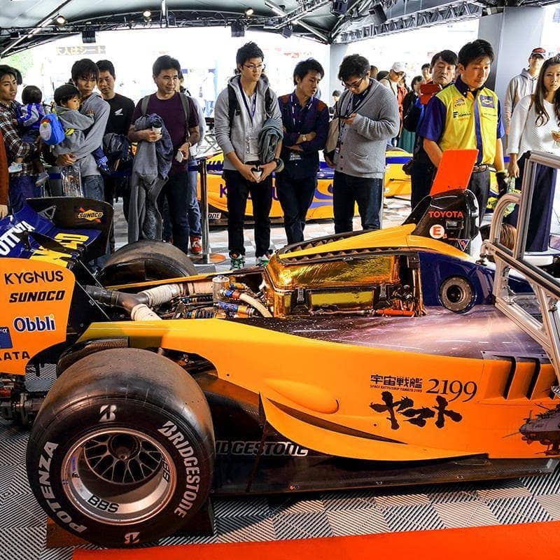 フォーミュラカーエンジン始動