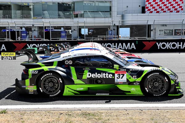 2024年のSUPER GTに参戦するGR Supra GT500 左サイド
