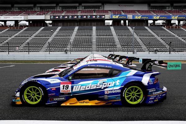 2025年のSUPER GTに参戦するGR Supra GT500 左サイド