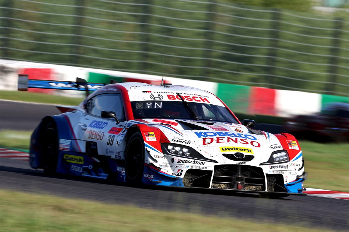 3位表彰台を獲得した関口 雄飛/中山 雄一組 DENSO KOBELCO SARD GR Supra 39号車