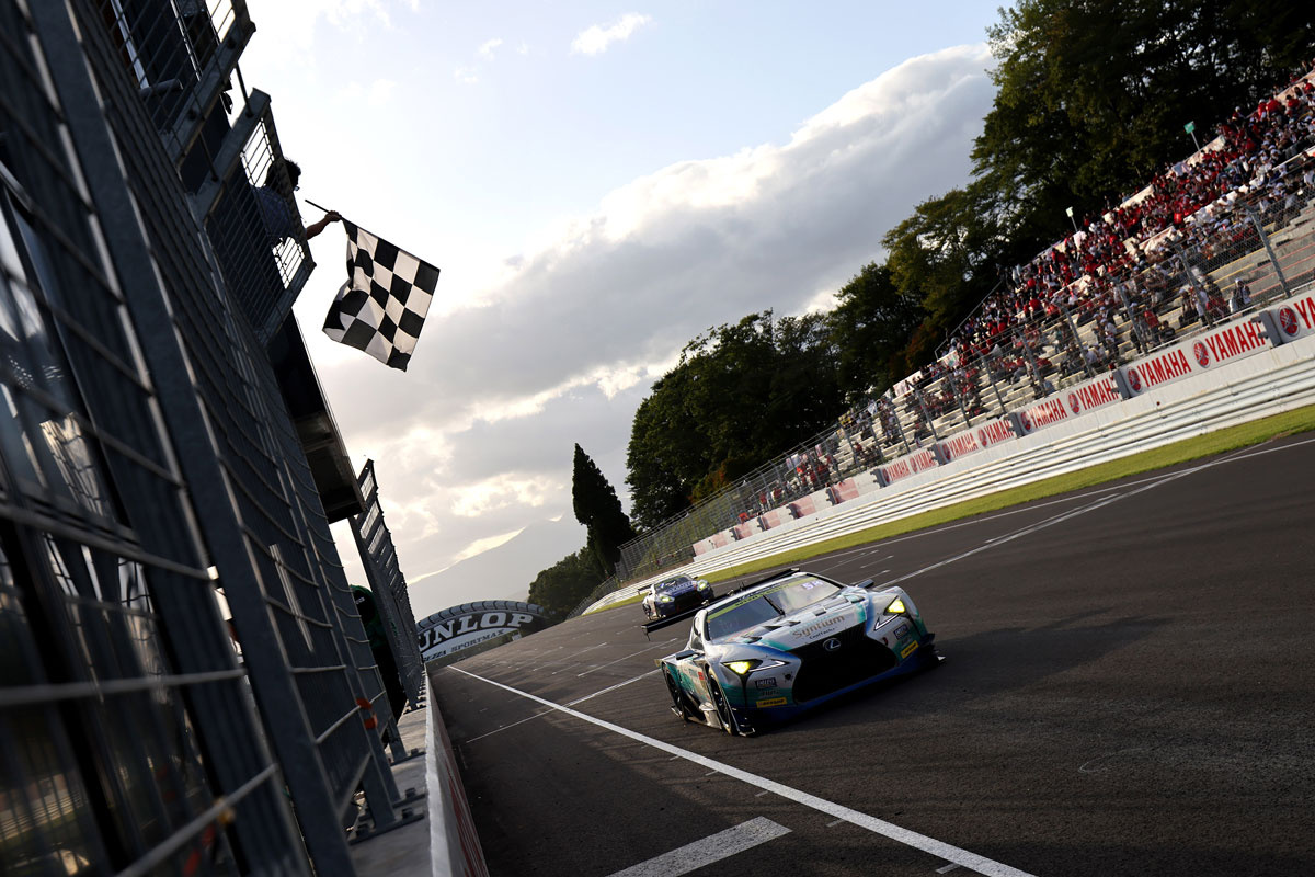 今季初勝利を飾った吉本大樹／河野駿佑組 Syntium LMcorsa LC500 GT 60号車
