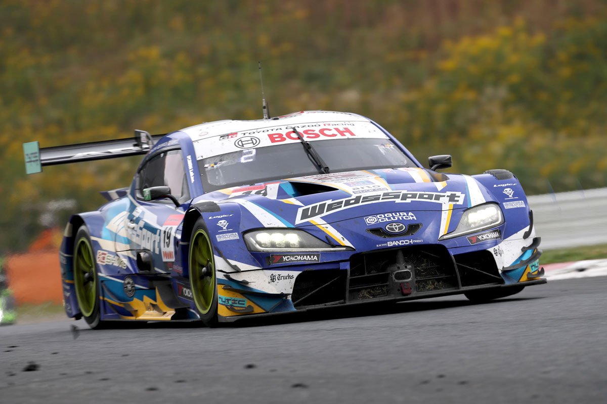 5位フィニッシュを果たした国本雄資/阪口晴南/小高一斗組 WedsSport ADVAN GR Supra 19号車