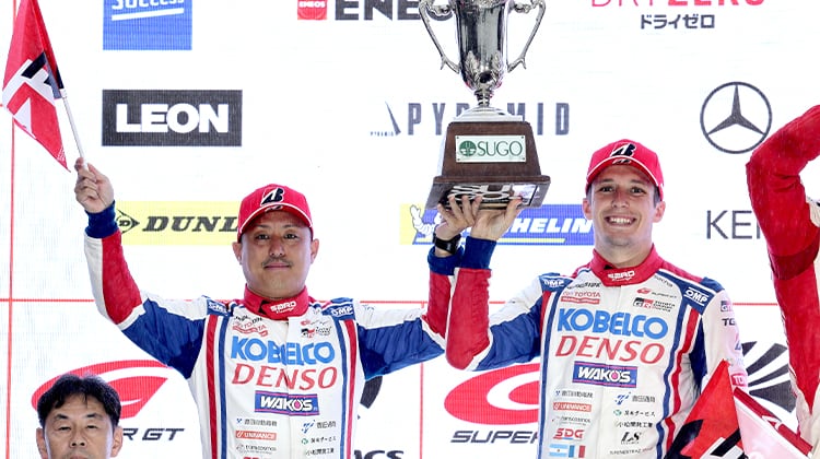 関口／フェネストラズ組GRスープラが2位表彰台 GT300では吉本／河野組LEXUS LC500がポール・トゥ・ウィンでSUGO2連覇