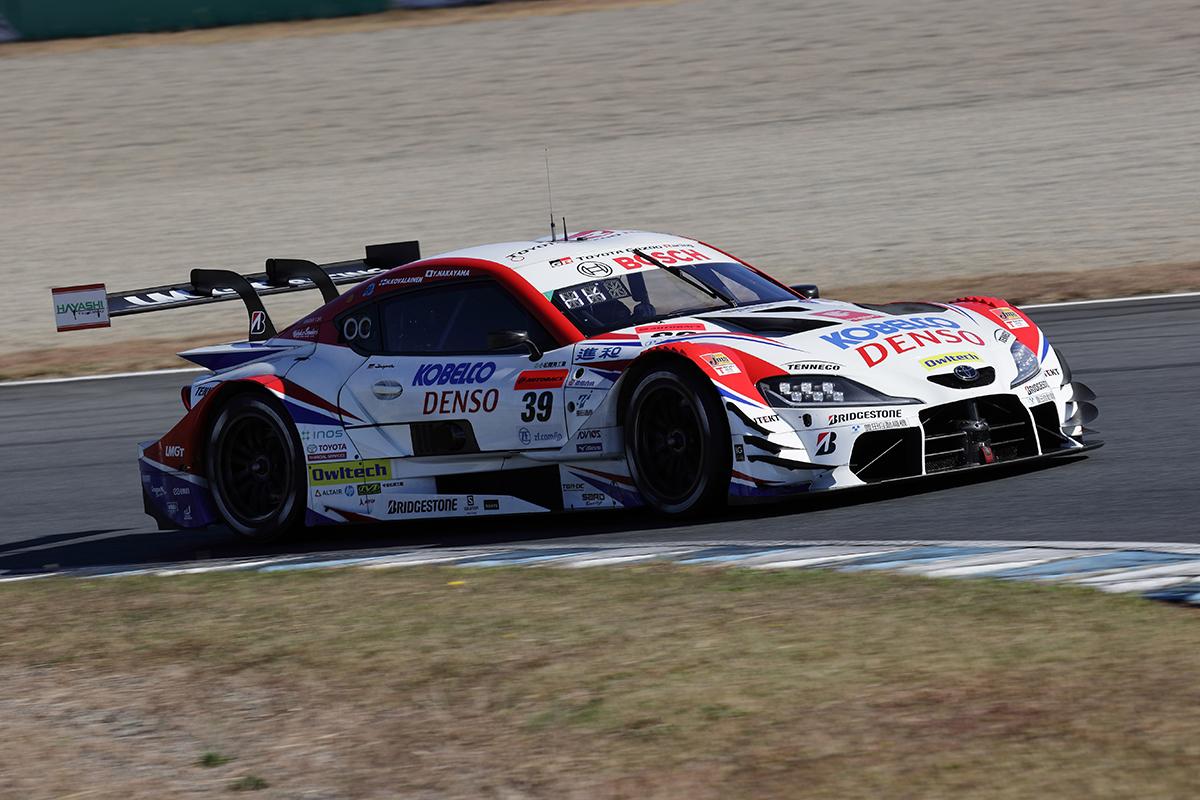 6番手グリッドを獲得したDENSO KOBELCO SARD GR Supra 39号車（ヘイキ・コバライネン／中山 雄一）