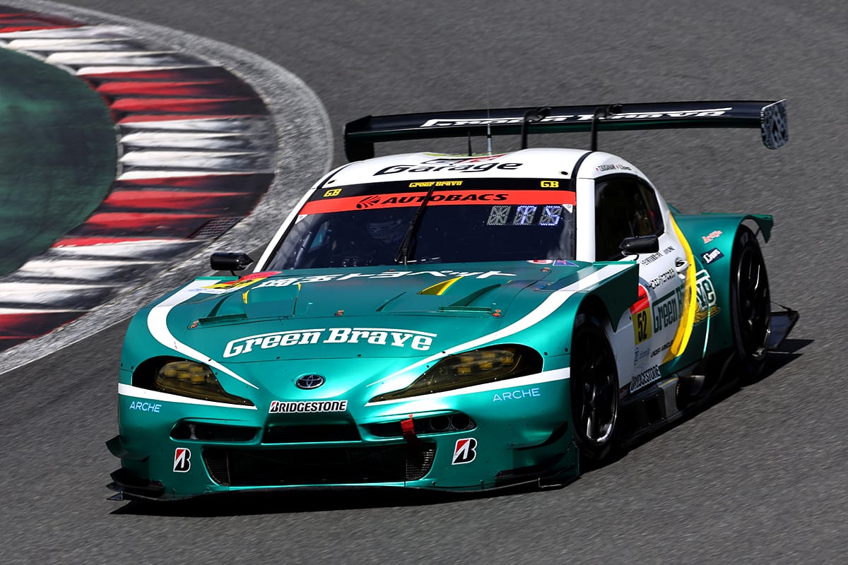 7番手グリッドを獲得した埼玉トヨペットGB GR Supra GT 52号車（川合 孝汰／菅波 冬悟）