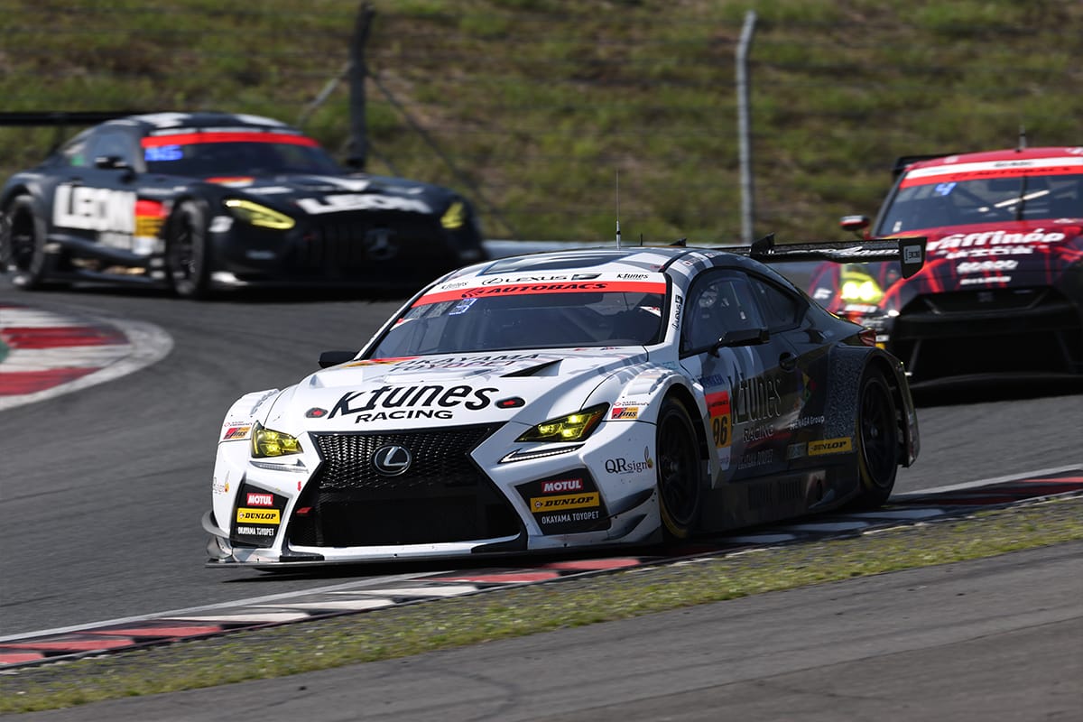 6位フィニッシュしポイントを獲得したK-tunes RC F GT3 96号車（新田 守男／高木 真一）