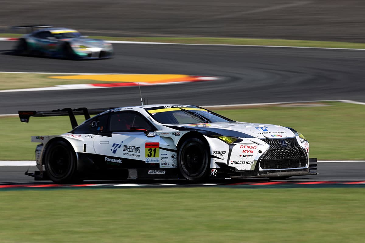 5位でフィニッシュしたapr LC500h GT 31号車（小高 一斗／中村 仁／根本 悠生）