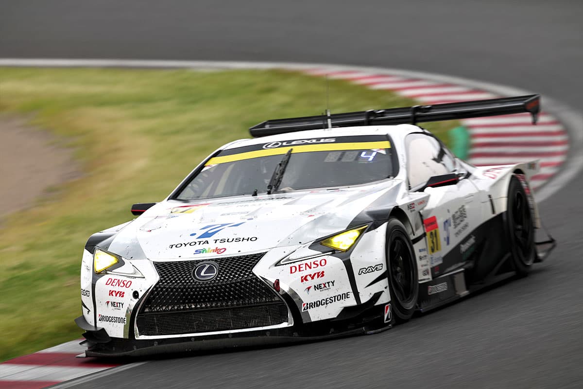 4位フィニッシュとなったapr LC500h GT 31号車（小高 一斗／中村 仁／根本 悠生）