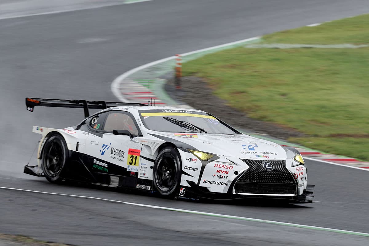 6位フィニッシュとなったapr LC500h GT 31号車（小高 一斗／中村 仁）