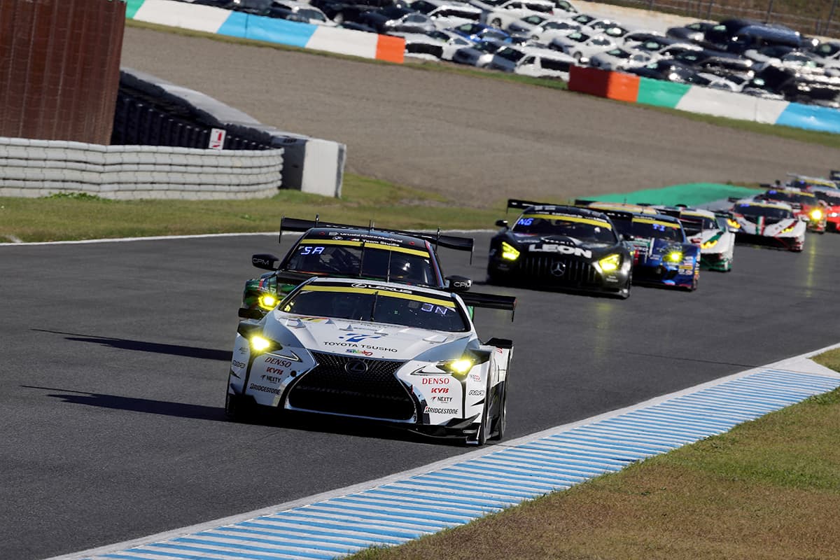 11位フィニッシュとなったapr LC500h GT 31号車（小高 一斗／中村 仁）