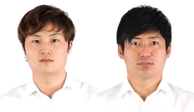 ドライバートークショーに参加する山下 健太選手／大嶋 和也選手