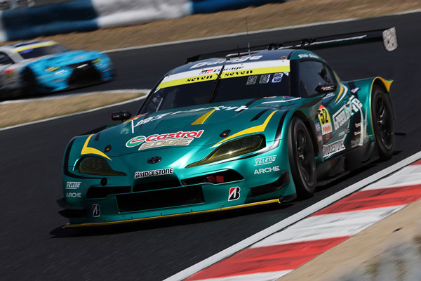 TGR勢最上位の7番手グリッドを獲得したGreen Brave GR Supra GT 52号車（吉田広樹／野中誠太）