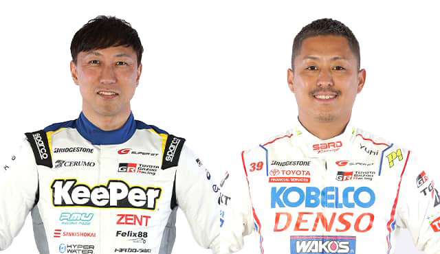 ドライバートークショーに参加する石浦 宏明選手／関口 雄飛選手