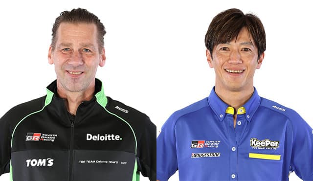監督トークショーに参加するミハエル・クルム監督と立川 祐路監督