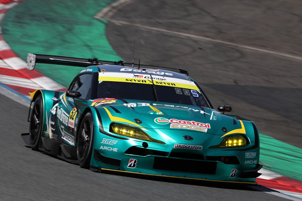 Q2で7番手となったGreen Brave GR Supra GT 52号車（吉田広樹／野中誠太）
