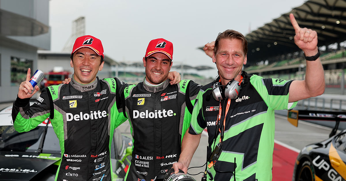 SUPER GT Round3 SUZUKA GT 3 Hours RACE】37号車Deloitte TOM'S