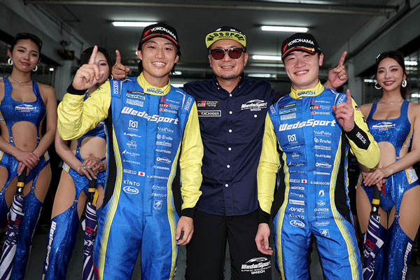 ポールポジションを獲得したWedsSport ADVAN GR Supra 19号車（国本雄資／阪口晴南）