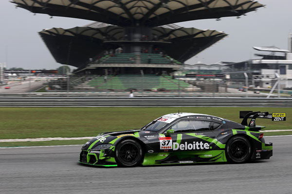 4番手グリッドを獲得したDeloitte TOM'S GR Supra 37号車（笹原右京／ジュリアーノ・アレジ）