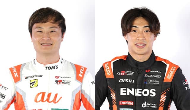 ドライバートークショーに参加する山下 健太選手/福住 仁嶺選手