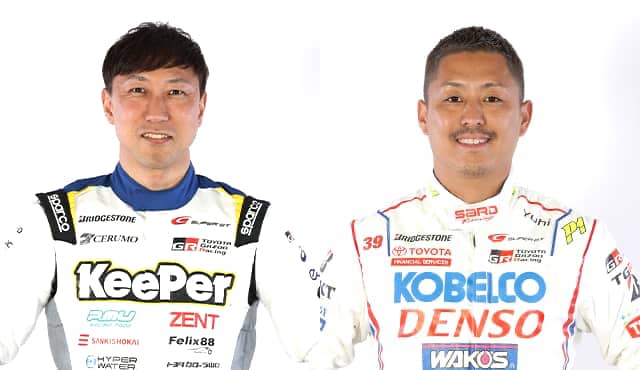 ドライバートークショーに参加する石浦 宏明選手/関口 雄飛選手