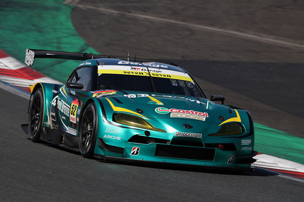 レース1予選で10番手となったGreen Brave GR Supra GT 52号車（吉田広樹）