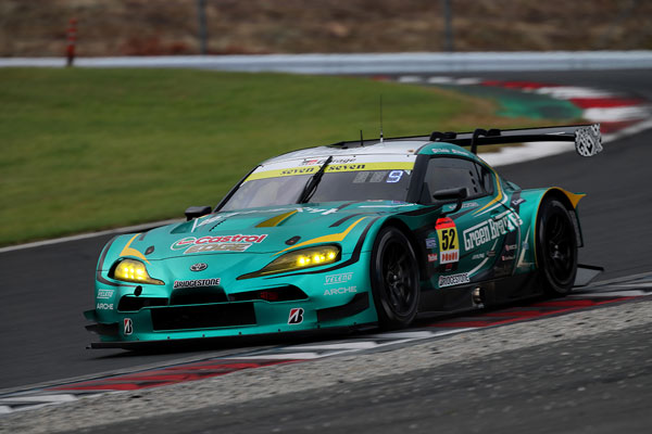 5位でフィニッシュしたGreen Brave GR Supra GT 52号車（吉田広樹）