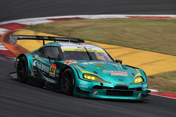 6位でフィニッシュしたGreen Brave GR Supra GT 52号車（野中誠太）