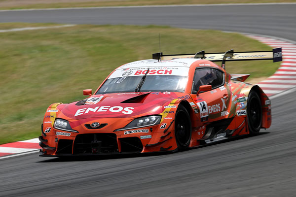 7番手グリッドを獲得したENEOS X PRIME GR Supra 14号車（大嶋和也／福住仁嶺）