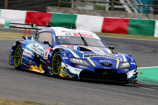 9番手グリッドを獲得したWedsSport ADVAN GR Supra 19号車（国本雄資／阪口晴南）