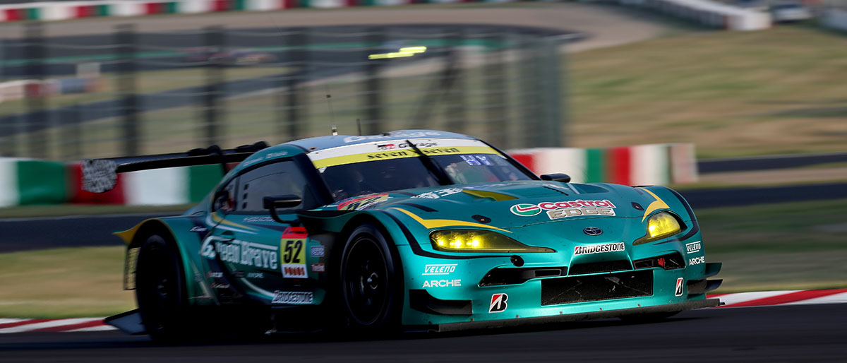 6位フィニッシュしたGreen Brave GR Supra GT 52号車(吉田広樹/野中誠太)