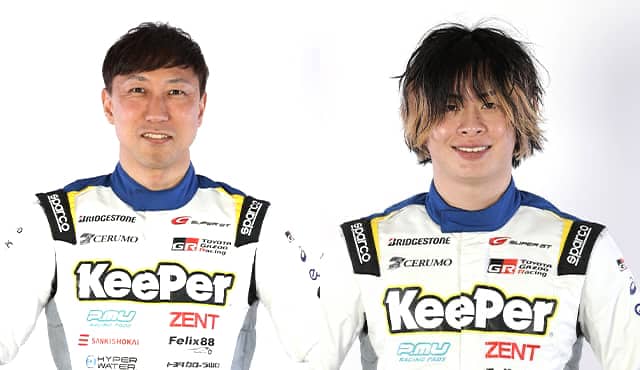ドライバートークショーに参加する石浦 宏明選手／大湯 都史樹選手