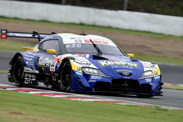 7番手グリッドを獲得したKeePer CERUMO GR Supra 38号車（石浦宏明／大湯都史樹）