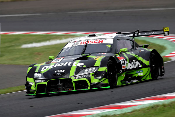 5位フィニッシュを果たしたDeloitte TOM'S GR Supra 37号車（笹原右京／ジュリアーノ・アレジ）