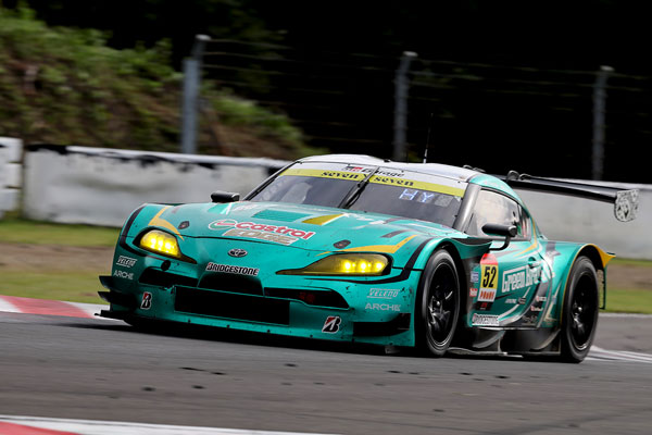 6位でフィニッシュしたGreen Brave GR Supra GT 52号車（吉田広樹／野中誠太）