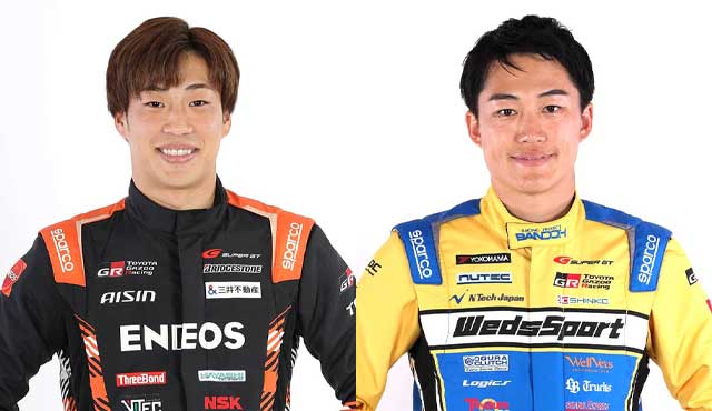 ドライバートークショーに参加する福住 仁嶺選手／国本 雄資選手