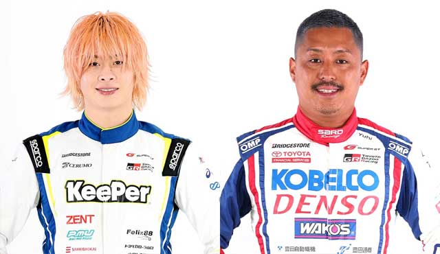 ドライバートークショーに参加する大湯 都史樹選手／関口 雄飛選手