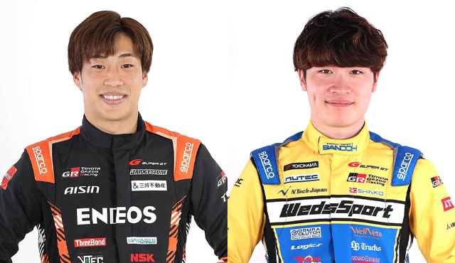 ドライバートークショーに参加する福住 仁嶺選手／阪口 晴南選手