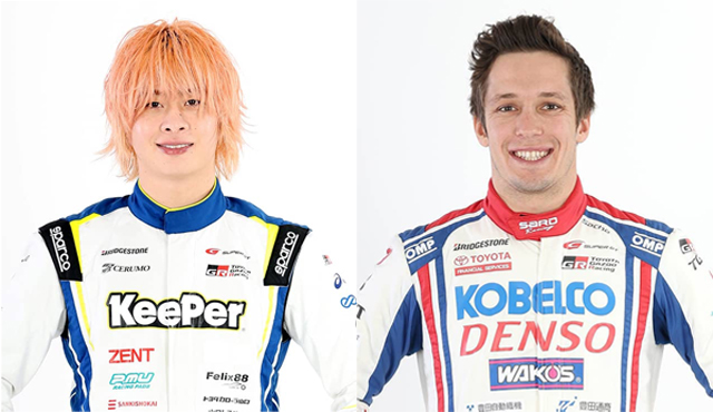 ドライバートークショーに参加する大湯 都史樹選手／サッシャ・フェネストラズ選手