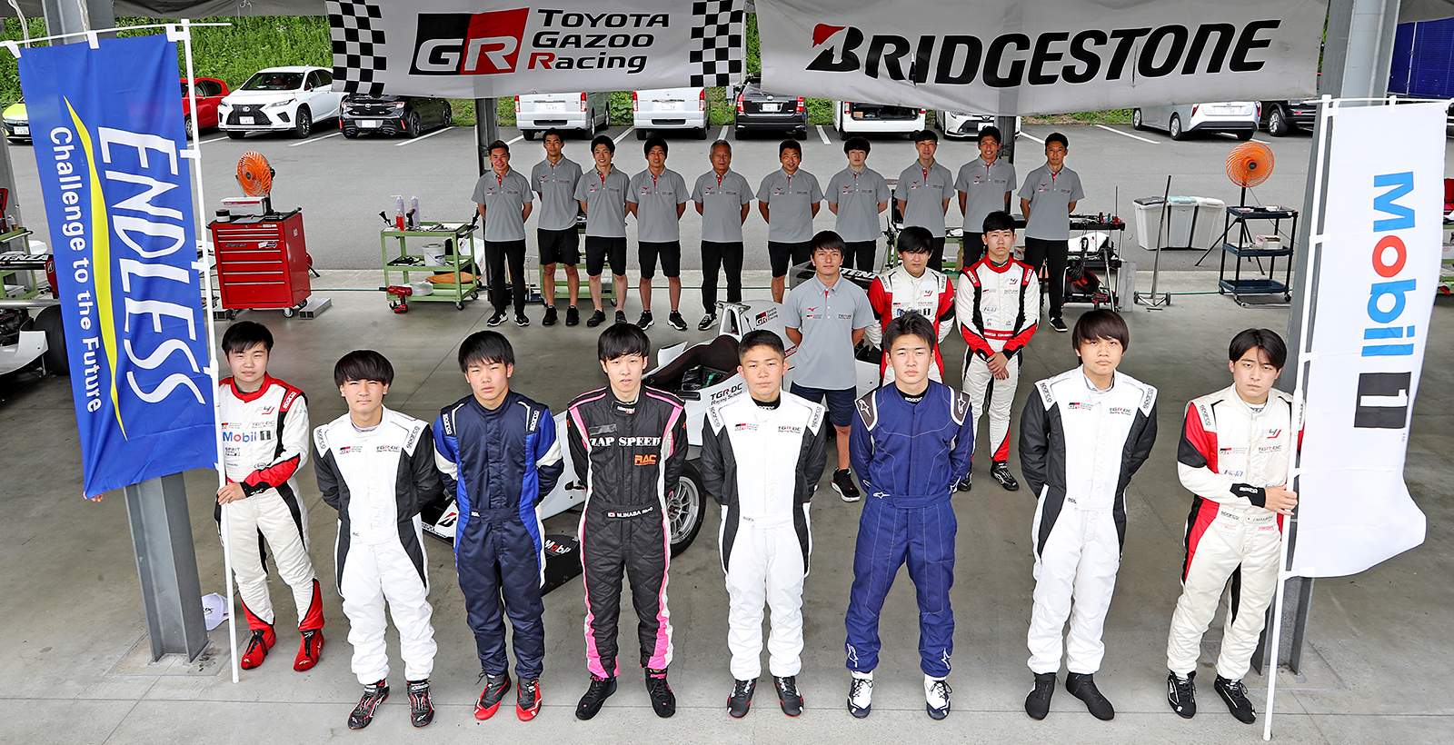2022年に開催されたTGR-DCレーシングスクールの様子
